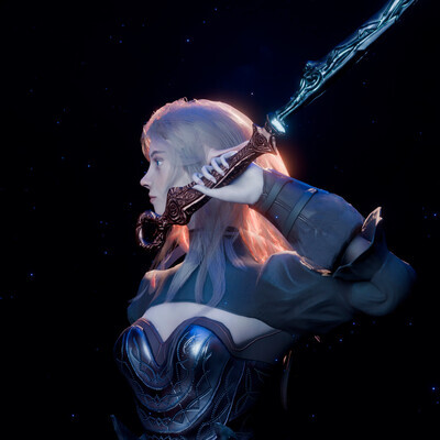 Elven Warrioress