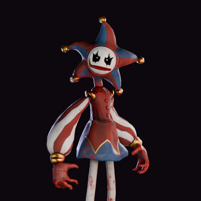 The Twisted Jester: Game-Ready Character & Animation Showcase
