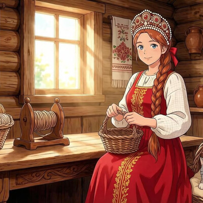 Zen at the russiun country
