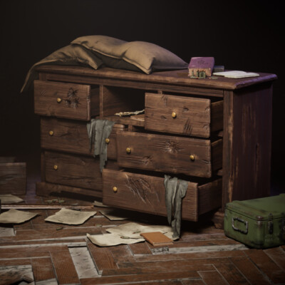 Echoes of the Great Collapse: The Veteran Dresser