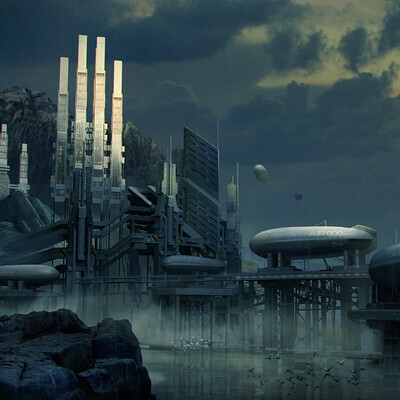 Dmitry Blagorodov  / course "Environment Concept Art"