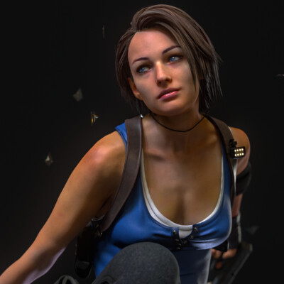 Jill Valentine | Fan art | 3D
