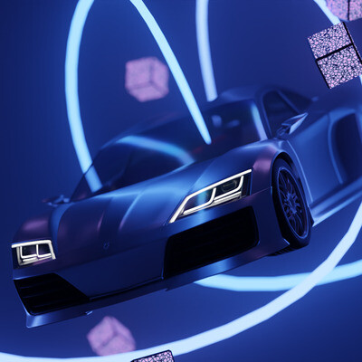 Zanzara — Concept Car 3D Model