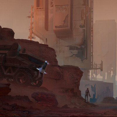 Aleksandr Krivolapov / course "Environment Concept Art"