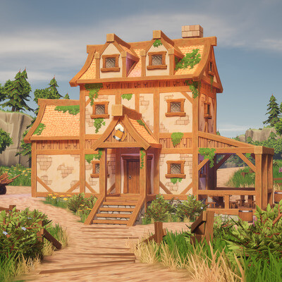 Stylized Fantasy Tavern