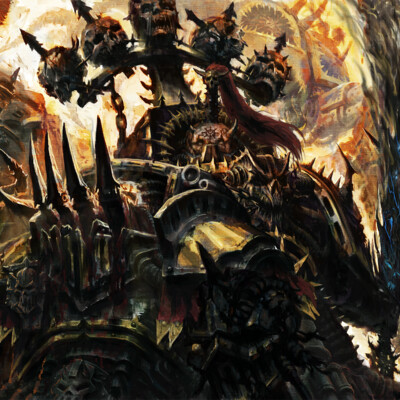 Abaddon the Despoiler WH40K (Fan art)