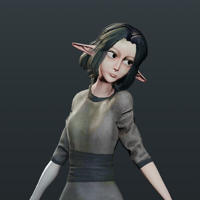 Riofis - an elf girl
