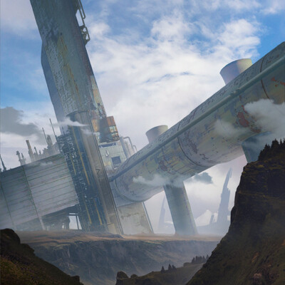 Vladimir Korolev / course "Environment Concept Art"