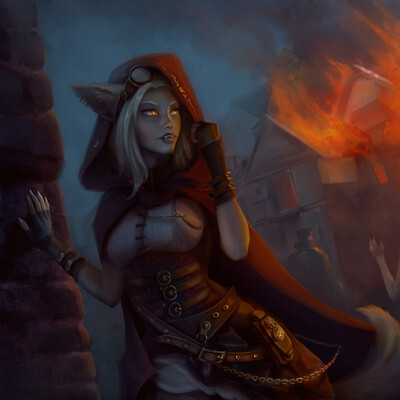 Maria Yatsuk / course "Digital Illustration: character"