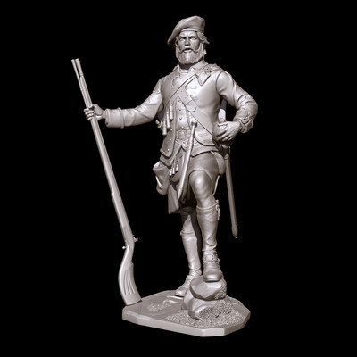 18th-century Scottish warrior.