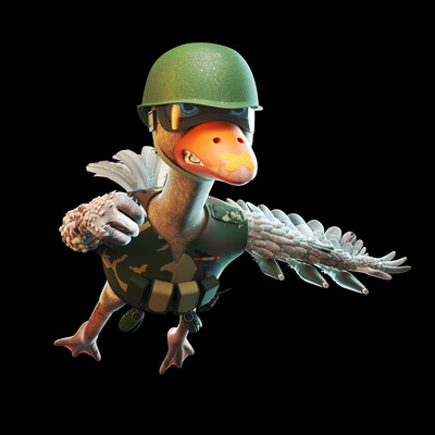 Military-style animals