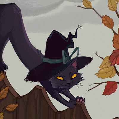 Autumn postcard
