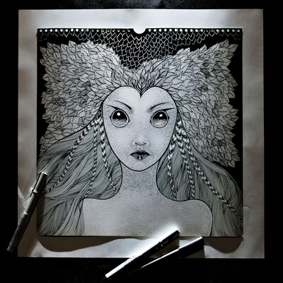 The Mermaid from the Forest Lake
