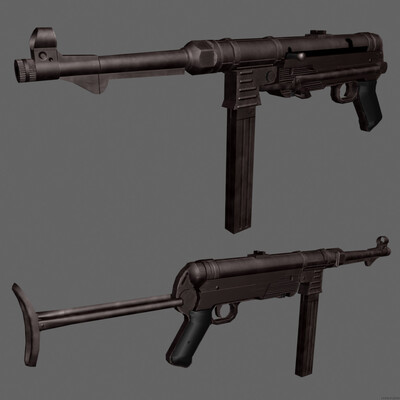 MP-40 (lowpoly)