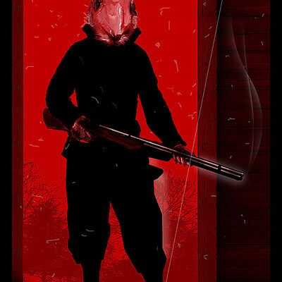 The pink rabbit