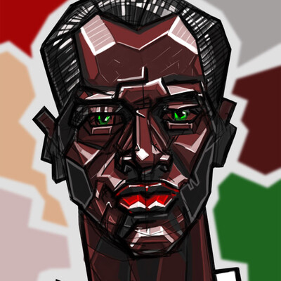 Portret negra