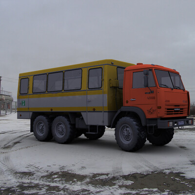 KAMAZ 43114 (Vahta)