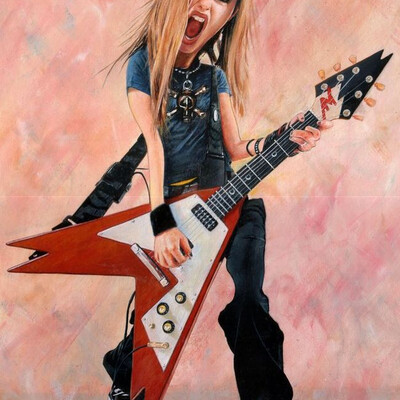 Avril s gitaroy