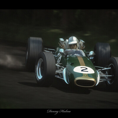 Denny Hulme Brabham BT24 1967
