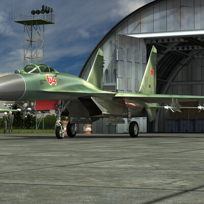 na aerodrome su27