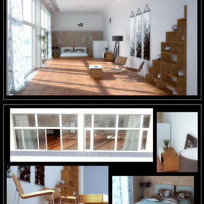 Interior. Loft