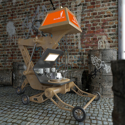 Konkursnyiy robot:))na render