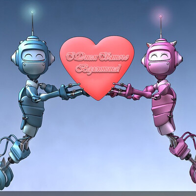 My robot@render