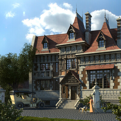 Villa au Bois Boulogne