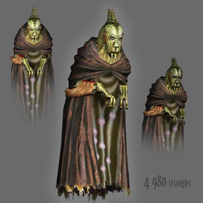 Low Poly model inoplanetyanina