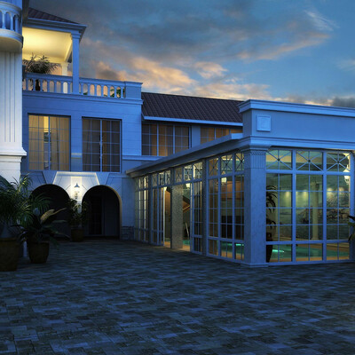 Pool exterior