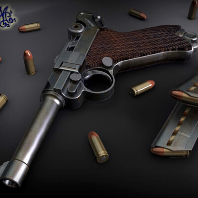 Pistolet Luger (P-08)-4