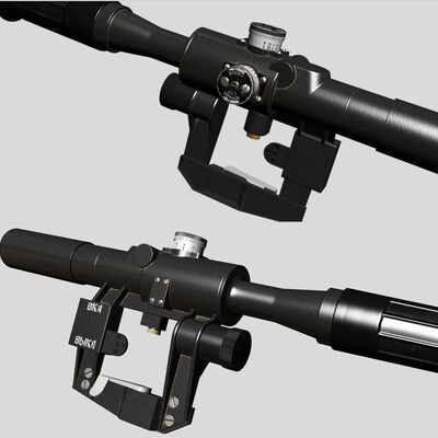 Pritsel snayperskiy opticheskiy PSO-1
