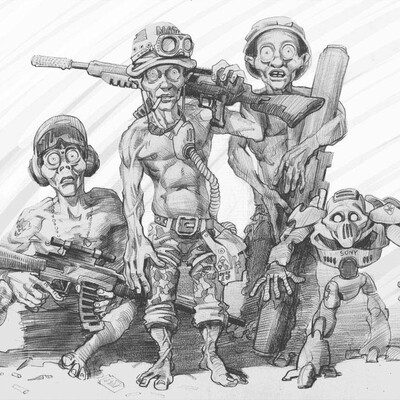 soldiers