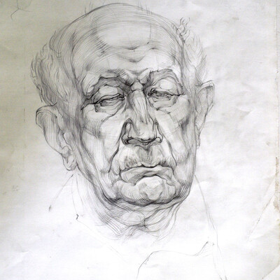 portret pojilogo mujchinyi
